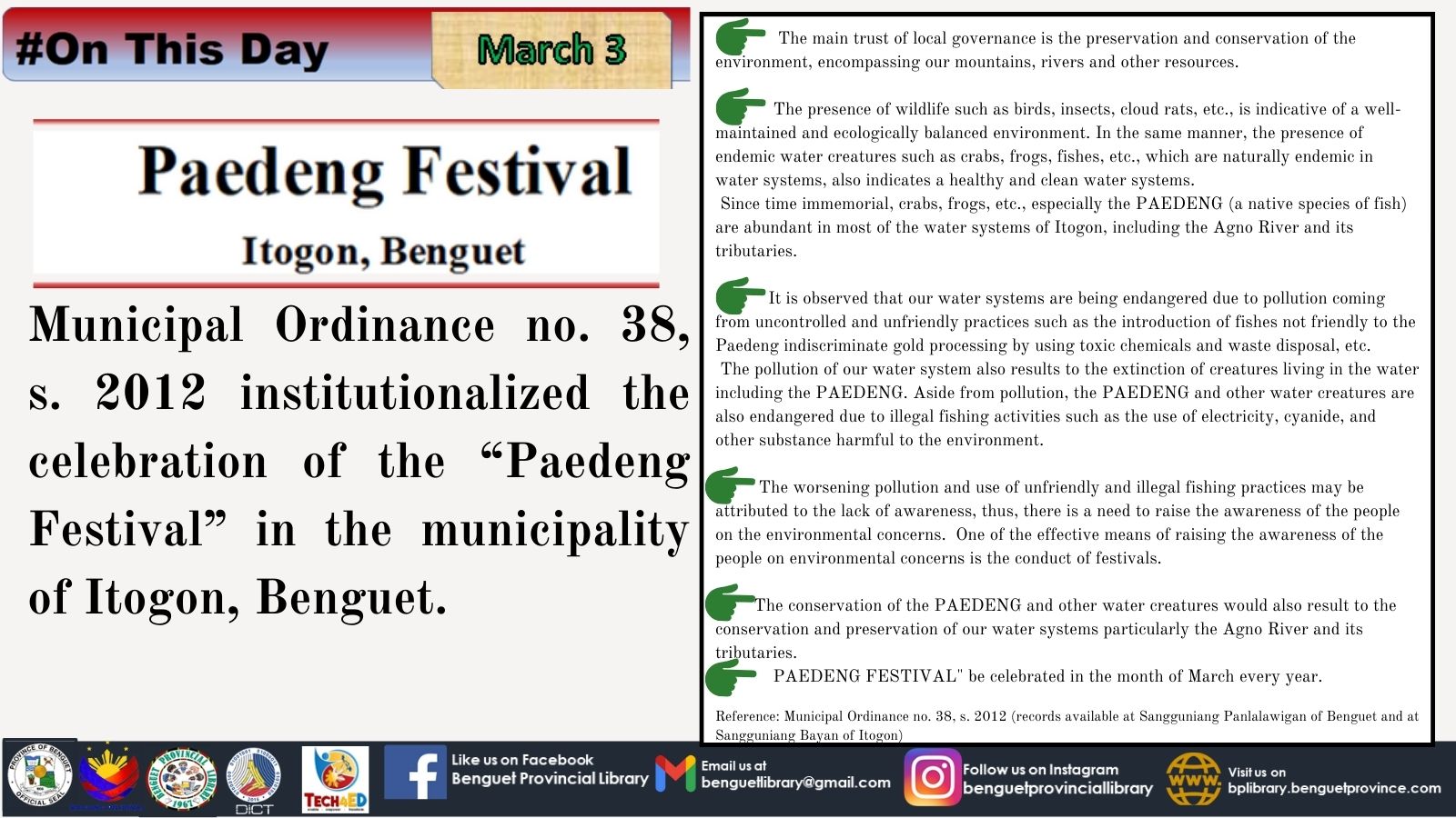 Paedeng festival - March 3