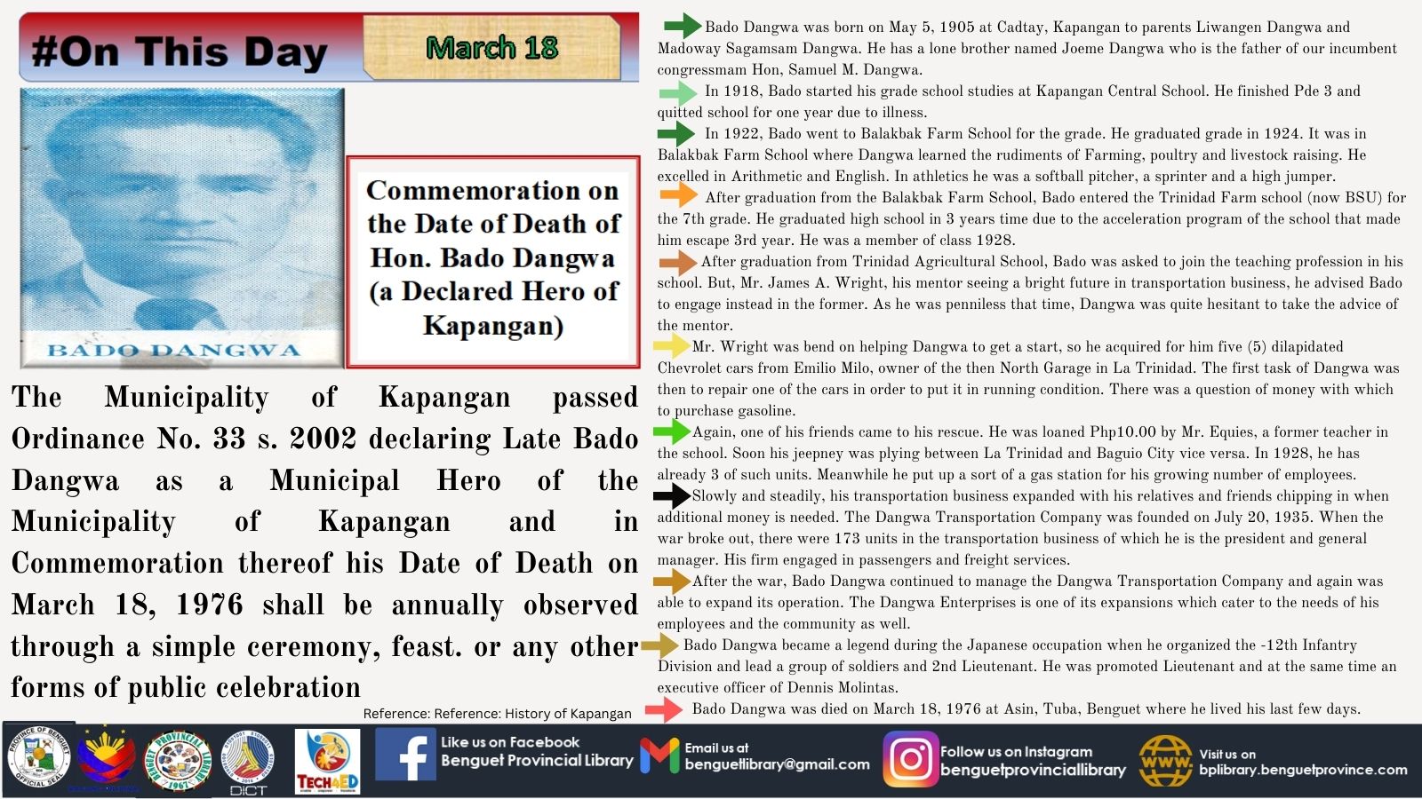 bado dangwa - march 18